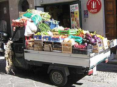 Der rollende Markt in Cefalu